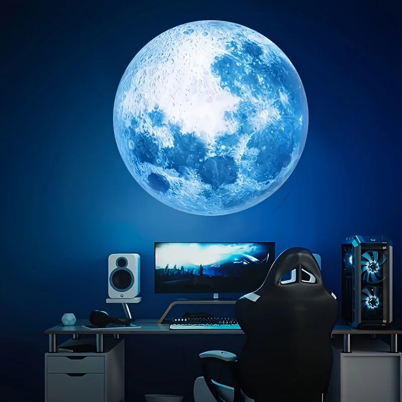 LED Planet Projector Lamp 1/3/6/10 Patterns Moon Light USB Moon Earth Planet Lamp Decoration Night Light Festival Gift