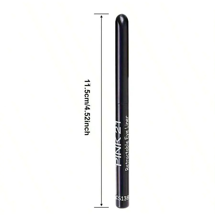 3PCS Waterproof Black Eyeliner Pencil Set