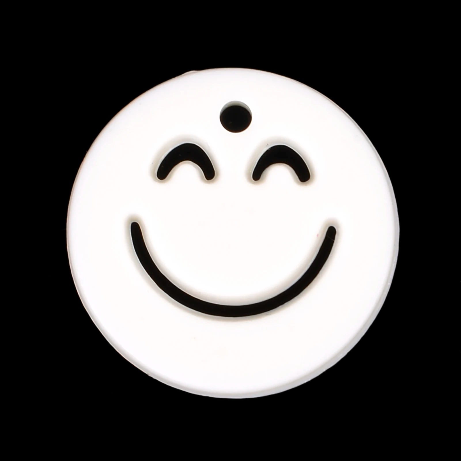 20pcs Acrylic Colorful Smile Pendants Accessories Charms Beads for Jewelry Making DIY Earrings Bracelets Necklaces Finding 20mm