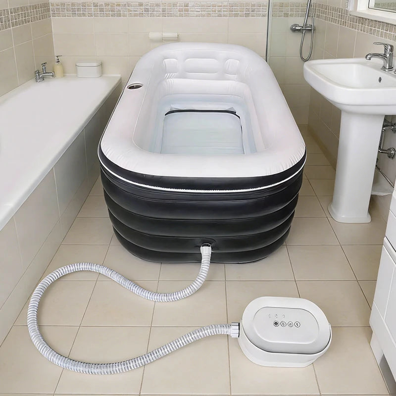 Bubble Heating & 6-Speed Control Bubble Message Bathtub