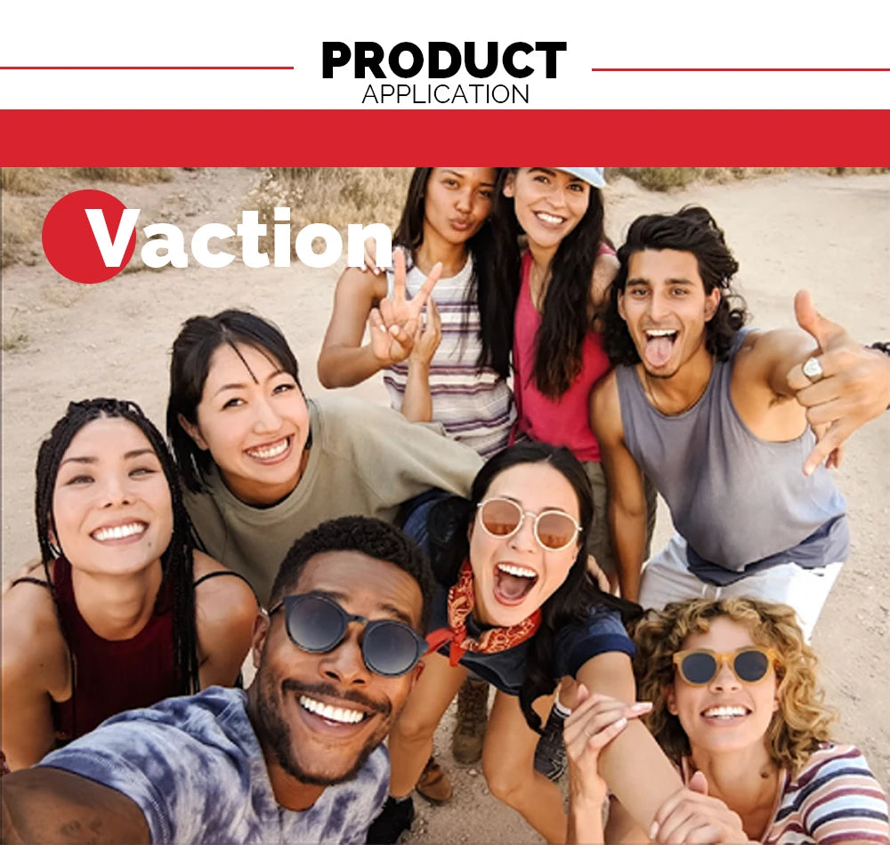 VIVIBEE Men Folding Photochromic Sunglasses with Polarized Lens Rectangle Metal Summer Male Shades 2026 Trending Products
