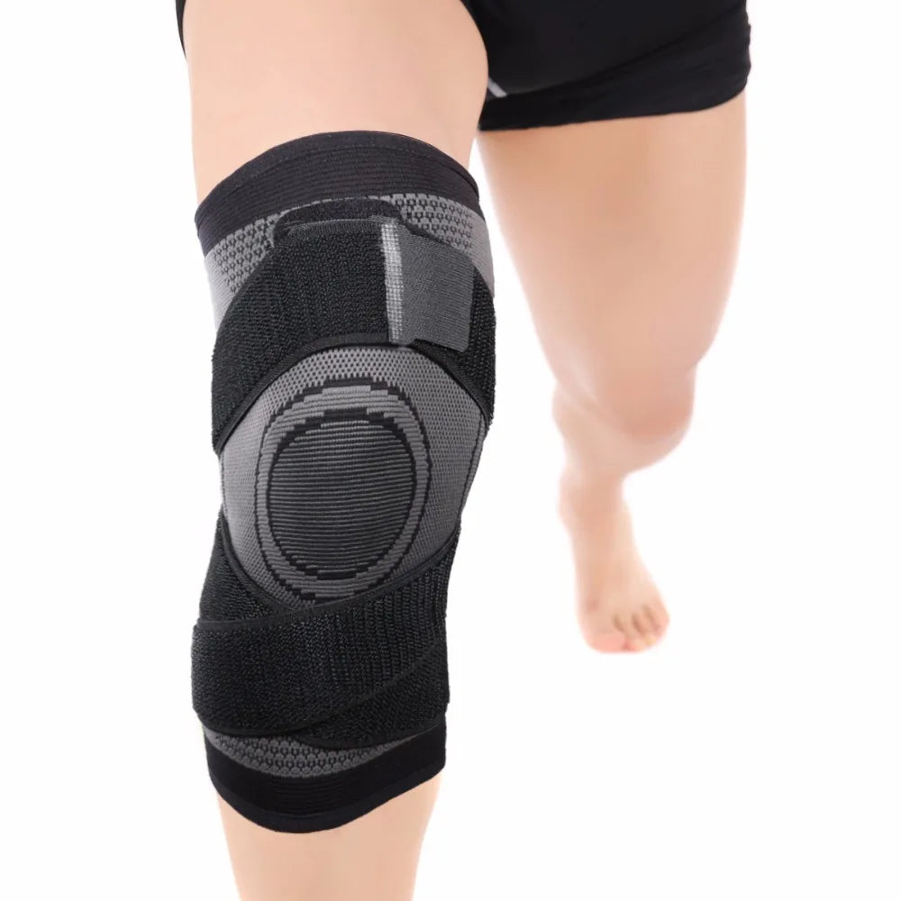 Sports Fitness  Knee Pads Support Bandage Braces Elastic Nylon Sport Compression  Sleeve for Basketball