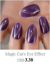 Shiny Punk Style Metallic Silver Coffin False Fake Nails Metal Plating Acrylic Reflective Mirror Press on Ballet Nail Art Tips