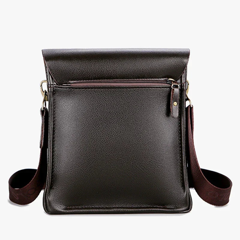 =Trendy Men’s Inclined Shoulder Business Bag