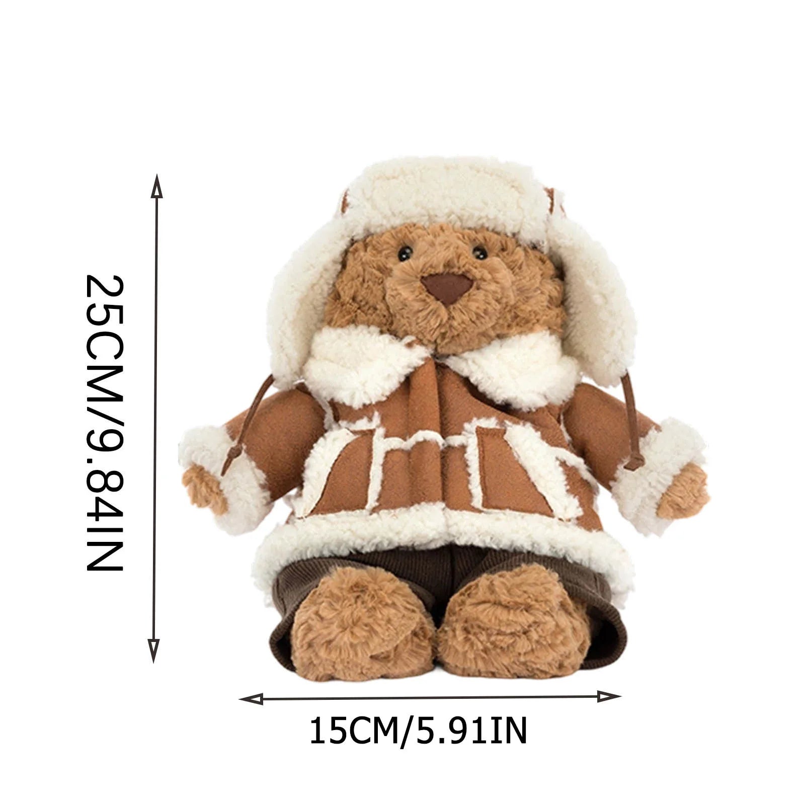 Trending Products！ 9.84in Plush Toys, Cute And Perfect Birthday Gifts For Friends And Classmates, Graduation Gifts
