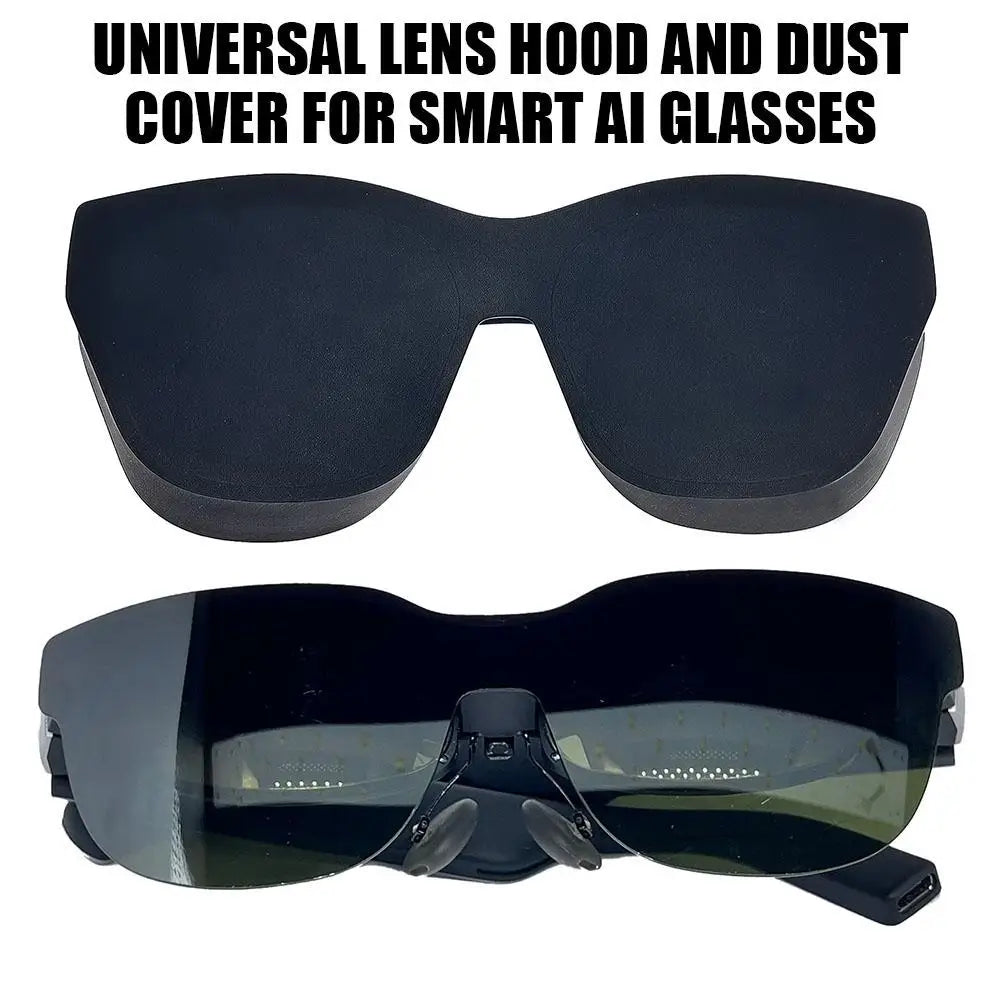 Smart AI Glasses  AI Shooting Camera HD  Waterproof  AI Glasses Light-shielding Dust Cover