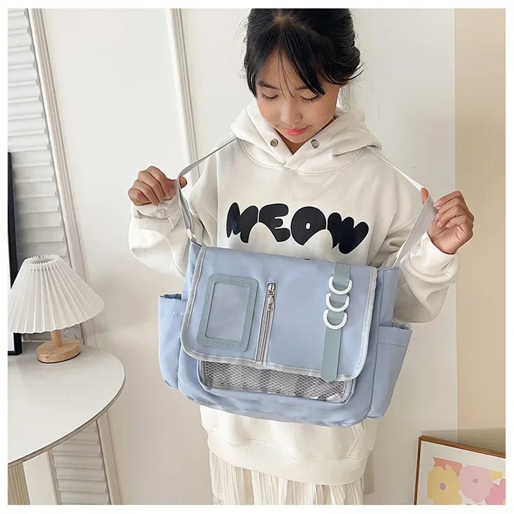 Y2K Fashion Transparent Ita Bag Backpack Style