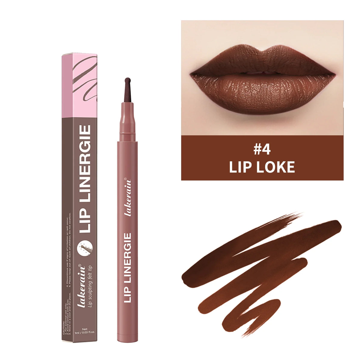 8 Colors Lip Lingerie Lip Liner Long Lasting Waterproof Stain Transfer Proof Smudge Resistant Color No Bleed Formula Cosmetics
