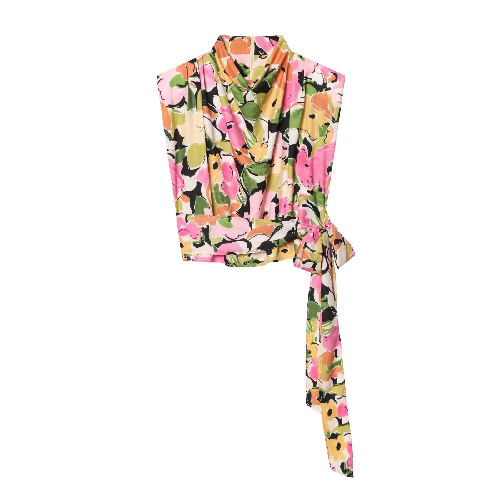 Women's Summer New Tops Vest 2026 Chic Retro Print Elegant Travel Holiday Tank Tops Street Comfortable Young Women's Blouse Tops
