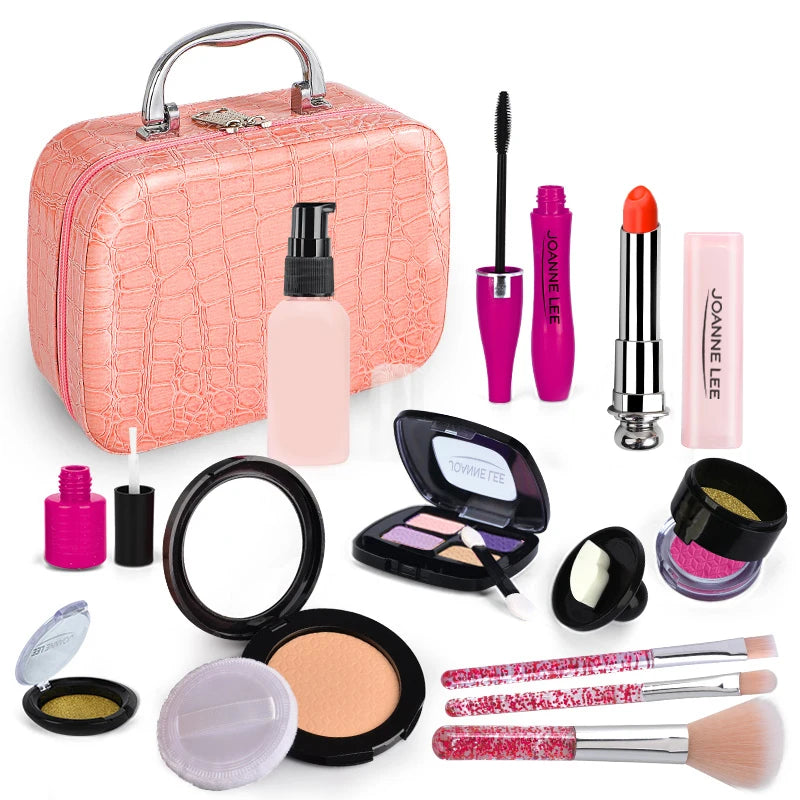 Kids Toys Simulation Cosmetics Set Pretend Makeup Toys Girls Play House Simulation Make up Educational Toys for Girls Fun Game