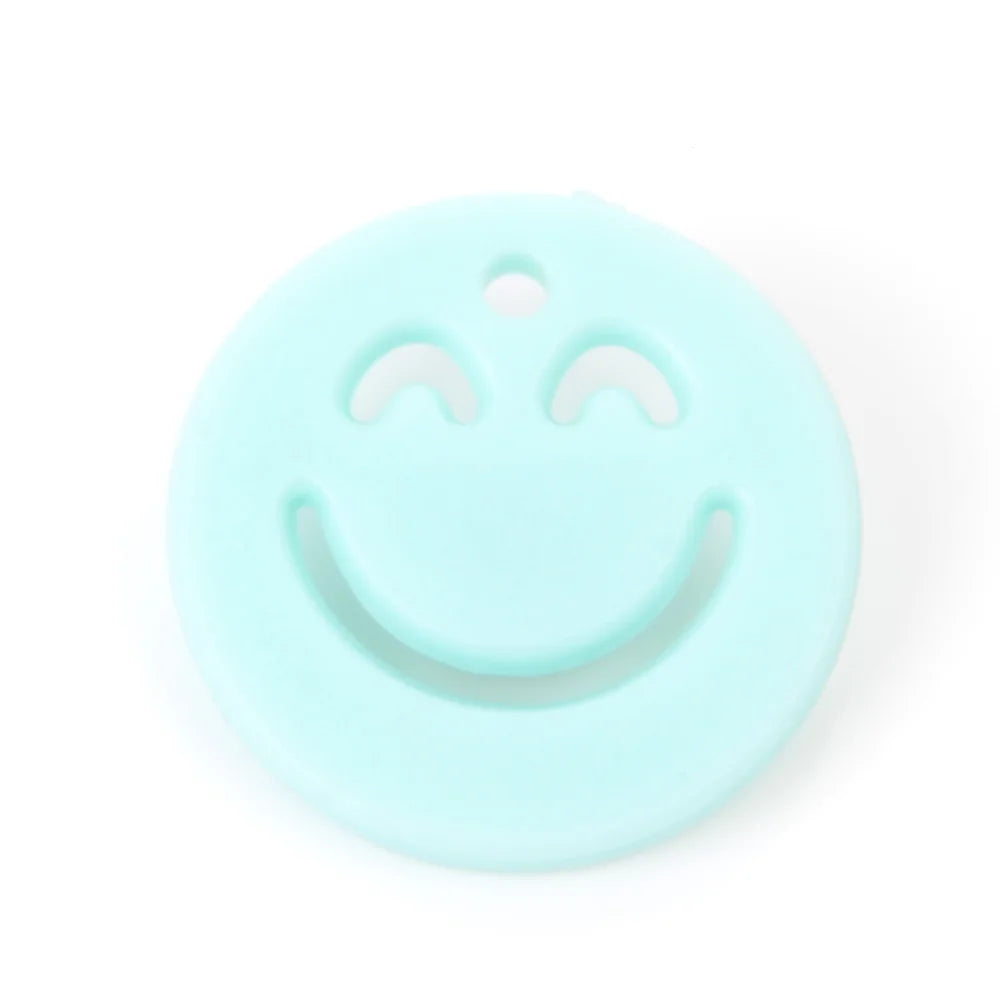 20pcs Acrylic Colorful Smile Pendants Accessories Charms Beads for Jewelry Making DIY Earrings Bracelets Necklaces Finding 20mm