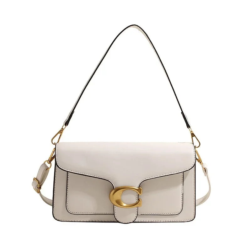 2026 New Niche Solid Color Small Square Bag Premium Texture Simple Versatile Multi-compartment Shoulder Crossbody Bag Fashion