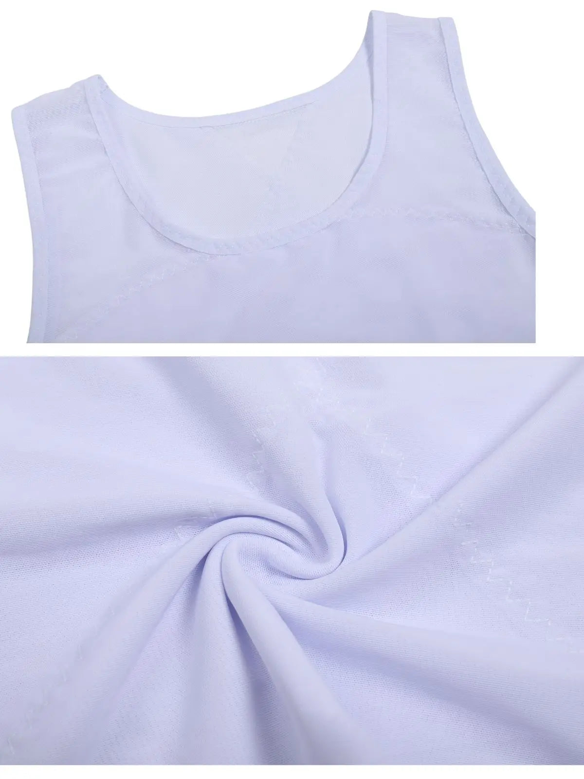 Men's Chest compression shirt to hide gynecomastia moobs slim chest slim belly tank top for Summer