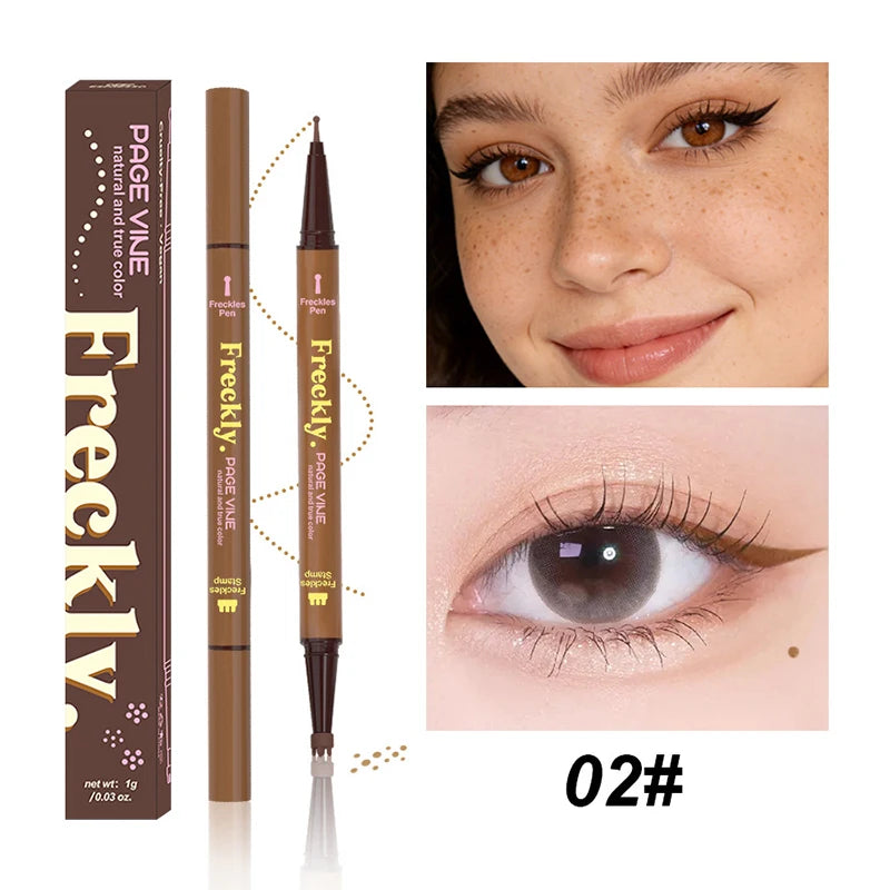 Dual-Head Waterproof Freckle Stamp Pen