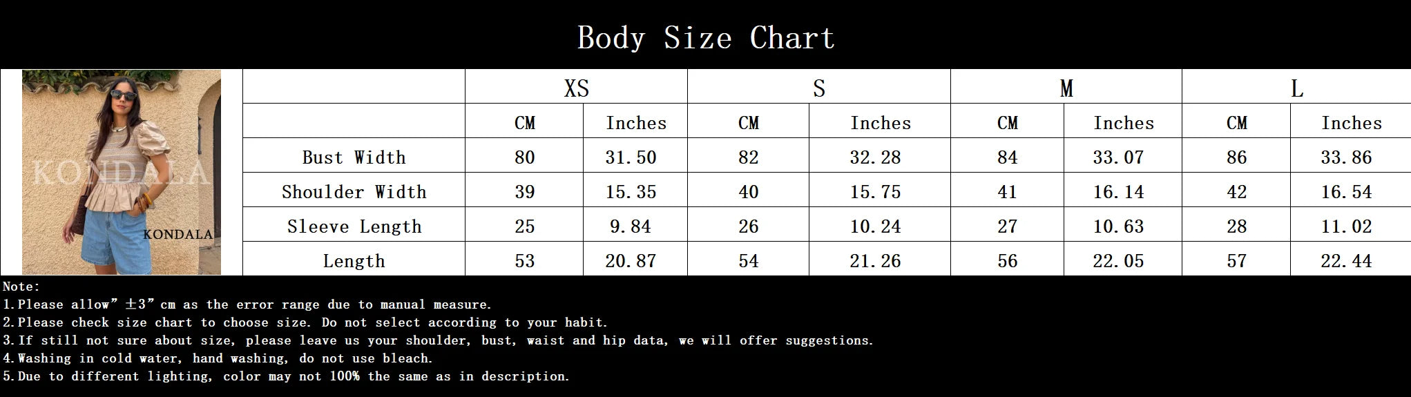 KONDALA Elegant Bubble Short Sleeve Shirt Women Summer Chic Casual Holiday Skirt Hem Shirts New 2026 Trendy Ladies Folded Shirts