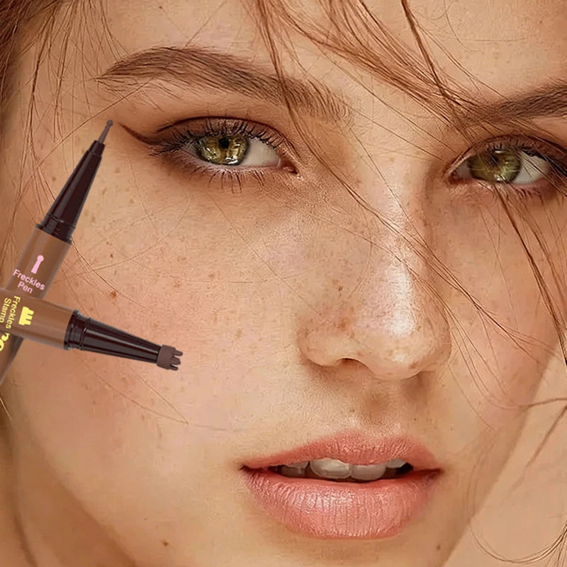 Dual-Head Waterproof Freckle Stamp Pen