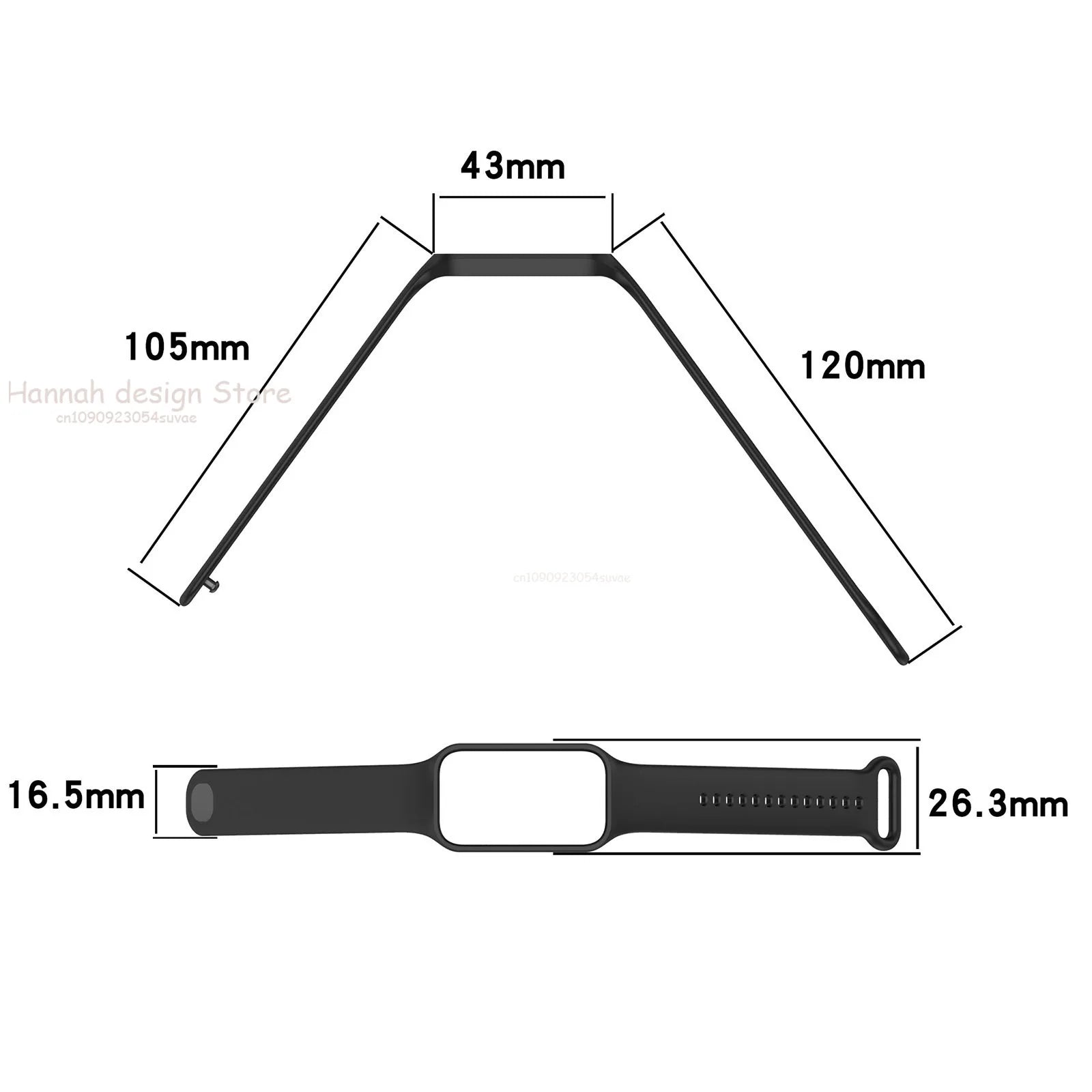 Silicone Strap for Xiaomi Band 8 Active Strap Replacement Sport Band Wristband Correa Bracelet Mi Smart Band 8 Active Watchband