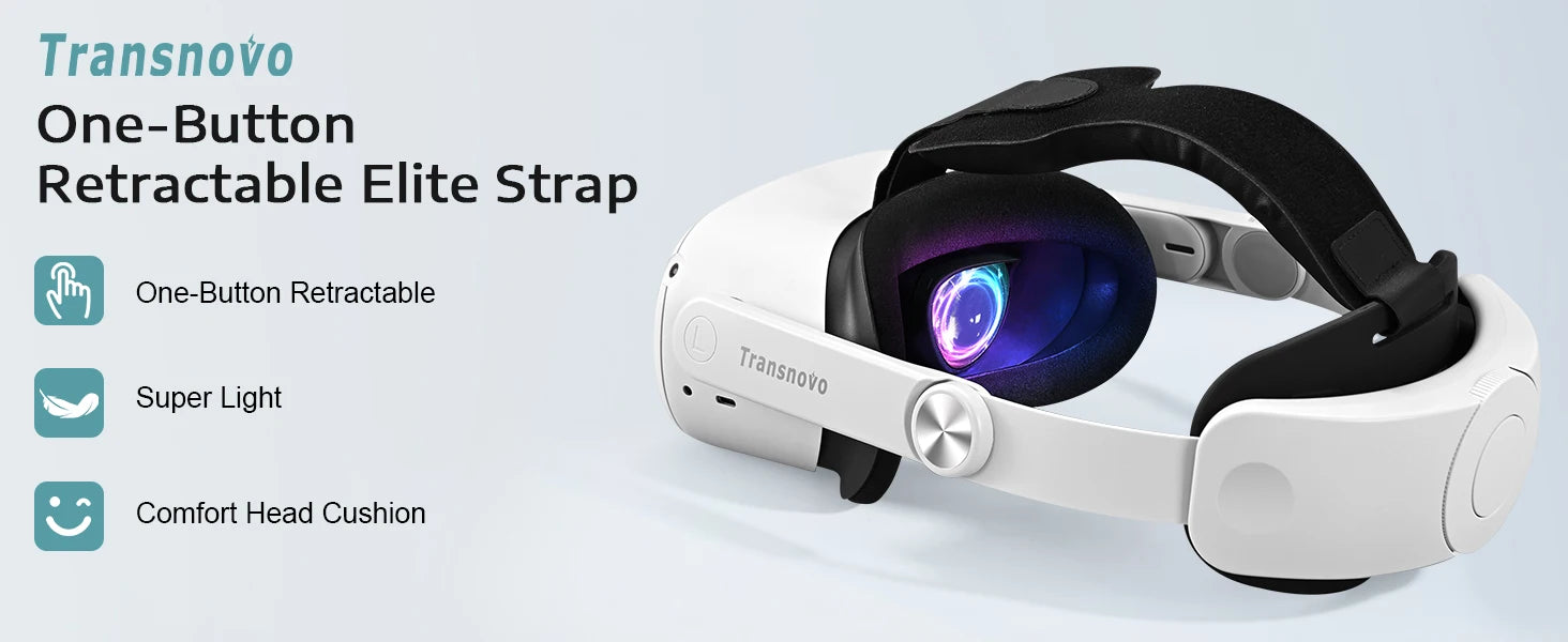 Adjustable Head Strap for Meta/Oculus Quest 2