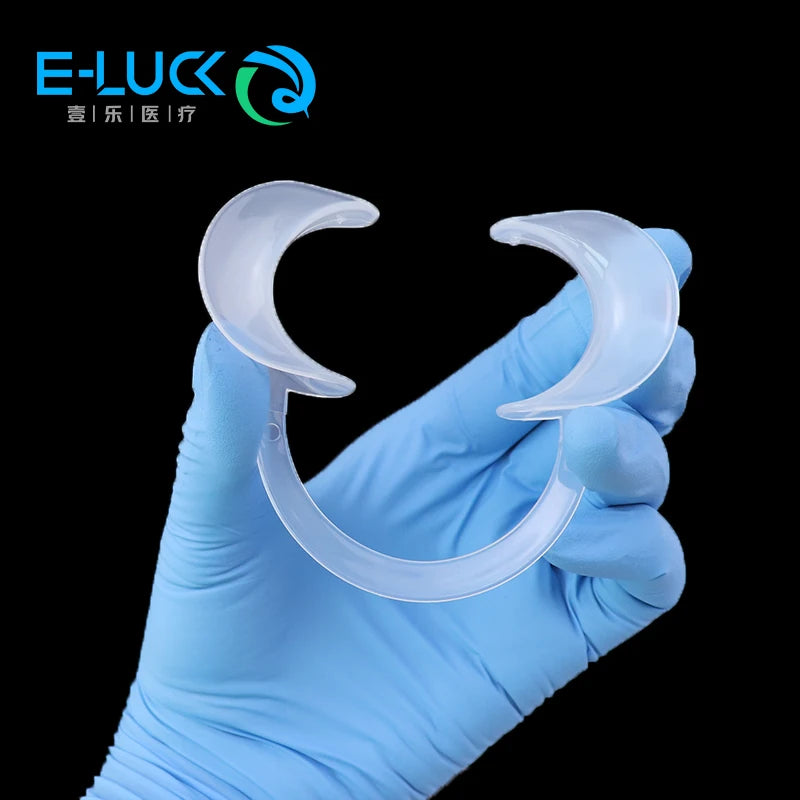 3pcs Dental C-shape Cheek Retractor Lip Mouth Opener Intraoral Dentist Orthodontic Tool For Tooth Whitening