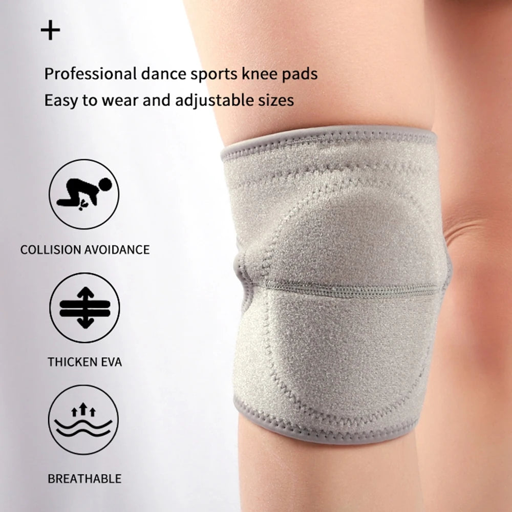 1 PCS Sports Knee Brace Soft Knee Pads, Knee Compression Sleeve for Dance Volleyball Basketball Running Football Jogging Cycling
