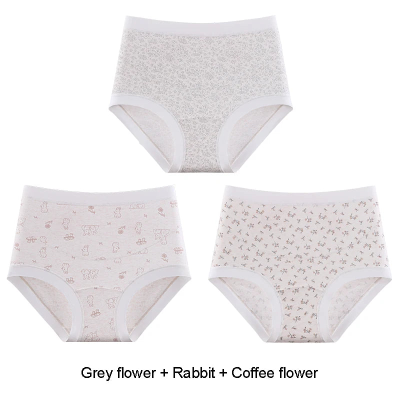 Postpartum Panties Breathable Women's Cotton Briefs Cartoon Intimate Clothes for Women Maternity Underwear Pregnant Panty Gifts