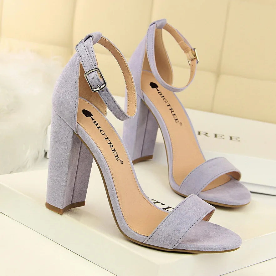 Summer Women’s Gladiator Block Heel Sandals