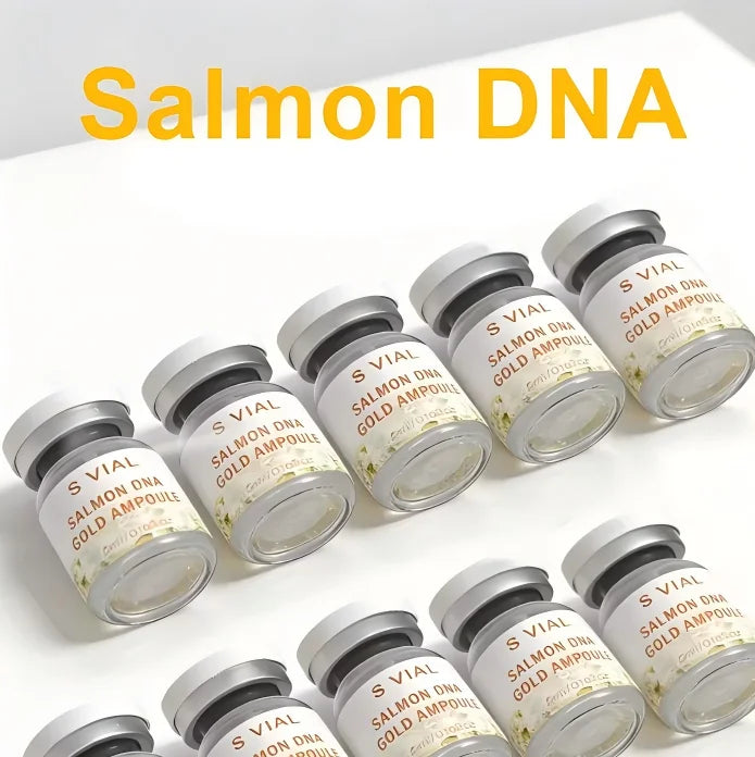 5ml High Salmon DNA Gold Ampoule Skin Booster Serum BB Cream Glow Beginner Starter Kit Face Skin Care Essence