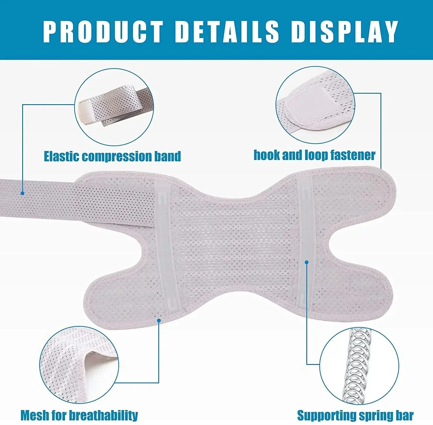 Breathable Knee Brace With Side Stability To Relieve Knee And Meniscus Pain And Relieve Meniscus Tears