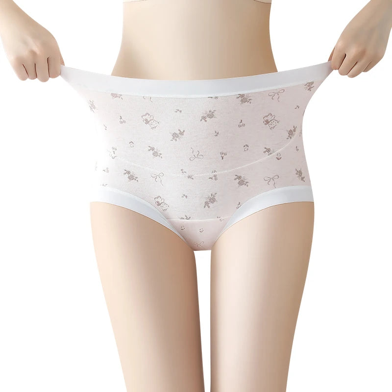 Postpartum Panties Breathable Women's Cotton Briefs Cartoon Intimate Clothes for Women Maternity Underwear Pregnant Panty Gifts