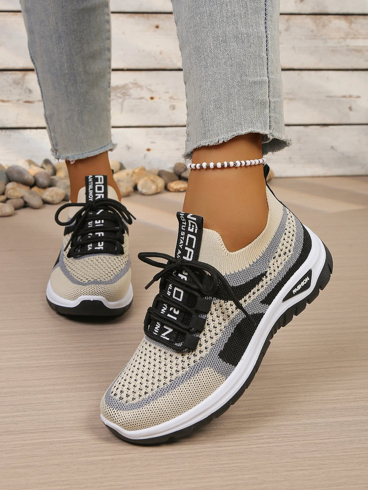 Women's Shoes Double-Color Work Shoes for Ladies, Single Shoes Casual Sneaker Shoes Woman 2026 Free Shipping Shoes