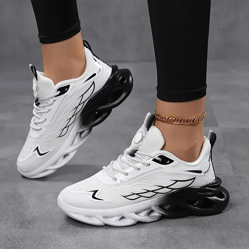 YRZL Running Shoes Men Women Sneakers Casual Sports Shoes Breathable Comfortable Tennis Shoes Woman Sneakers Size 36-45