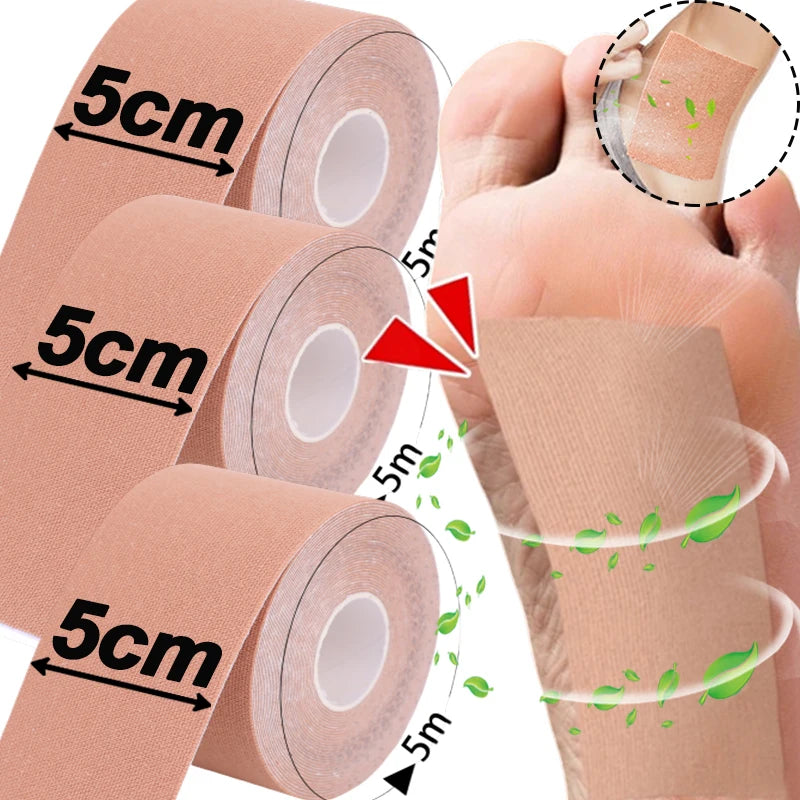 10m Invisible Underarm Sweat Roll Soft Self-adhesive Foot Sweat Absorbing Stickers for Men Women Disposable Anti Armpits Patch