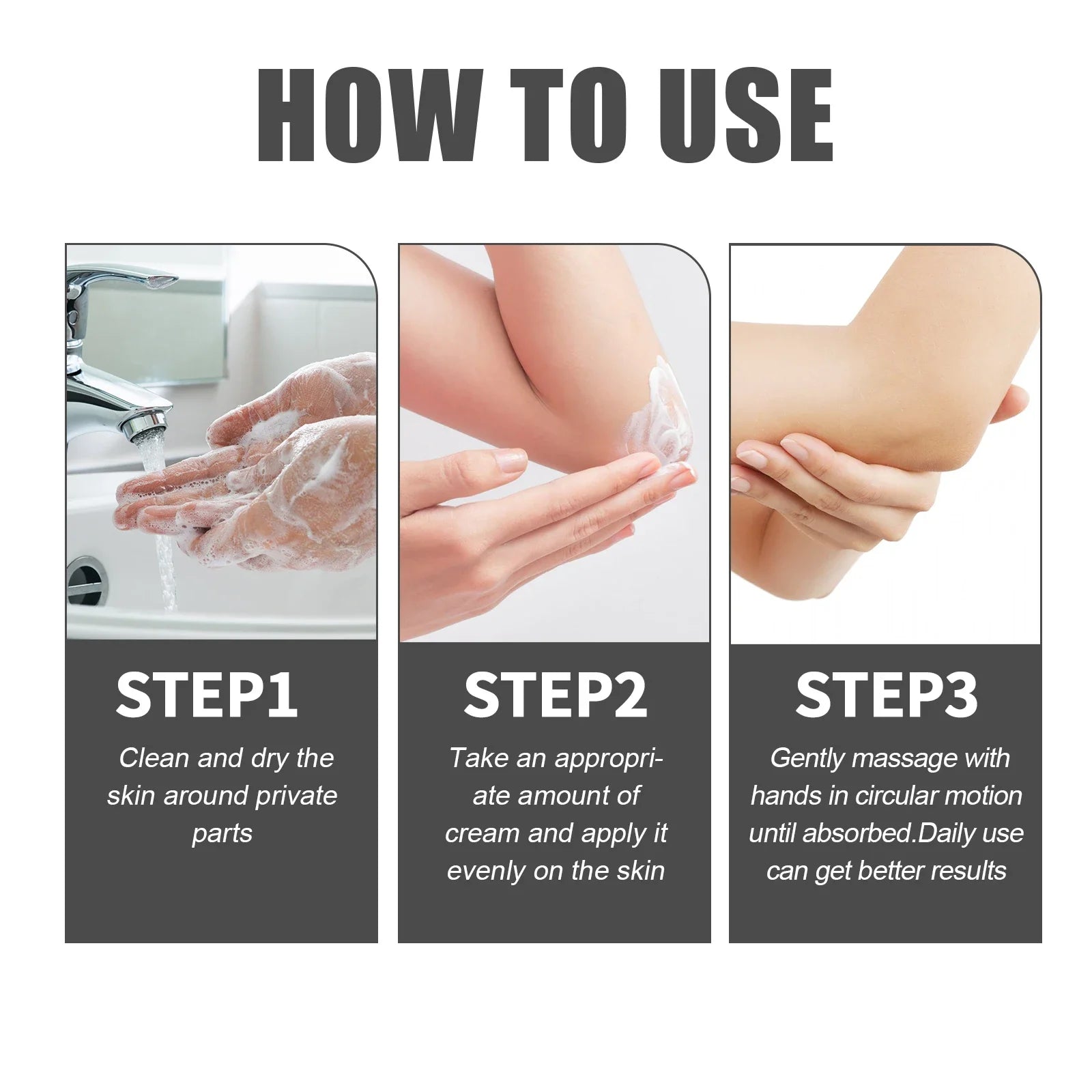 Whitening Body Cream Moisturizing Reduce Dullness Remove Dark Spot Smoothing Softening Body Cream for Joint Armpit Knee