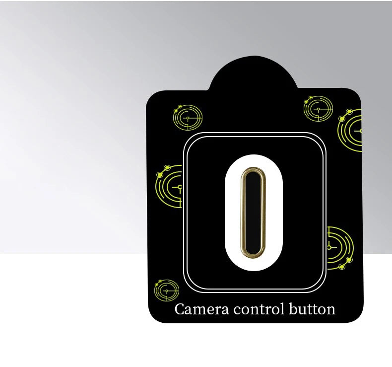 for iPhone 16 Pro Max 16 Plus Camera Control Button Cover Sensitive Smart Island Metal Camera Control Capture Button Protector