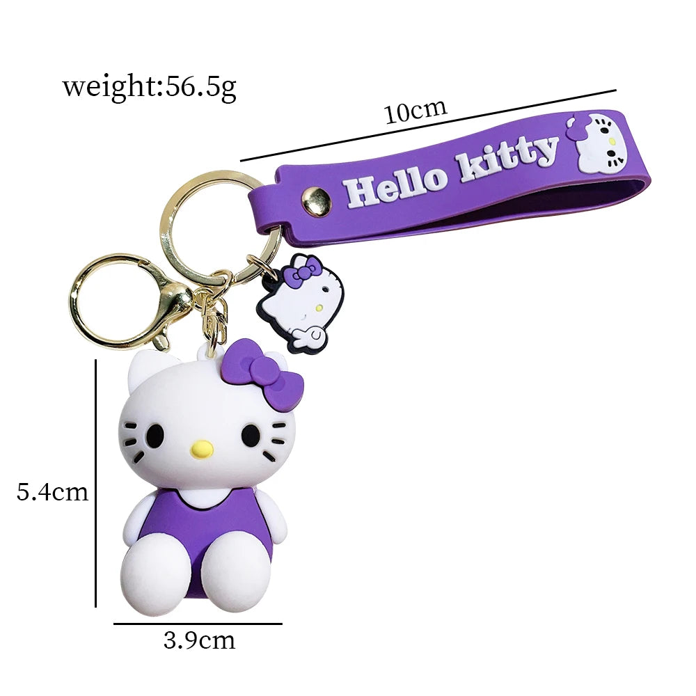 Cute Capybara Animal Keychains For Creative Car Keychain Cartoon Capibala Pendant Women Doll Keyring Charm Holiday Gifts Jewelry
