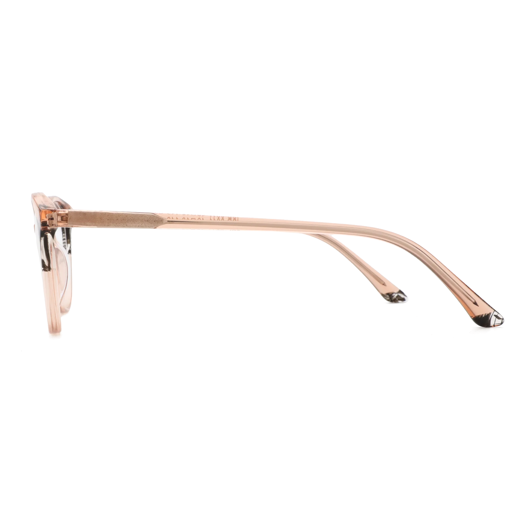 ZENOTTIC Fashion Unisex Round Non Prescription Optical Glasses Frame Clear Lens Comfortable Daily Casual Eyewear