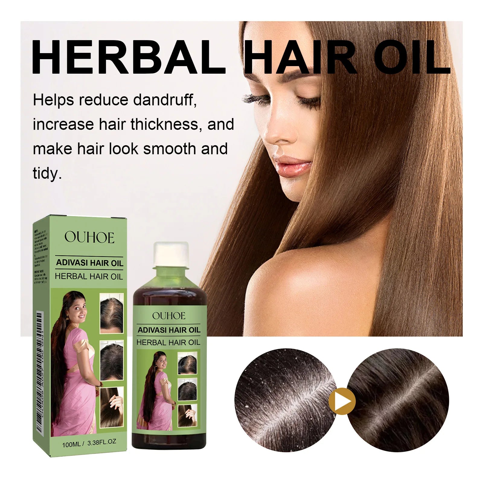 100ml Adivasi Herbal Hair Growth Oil