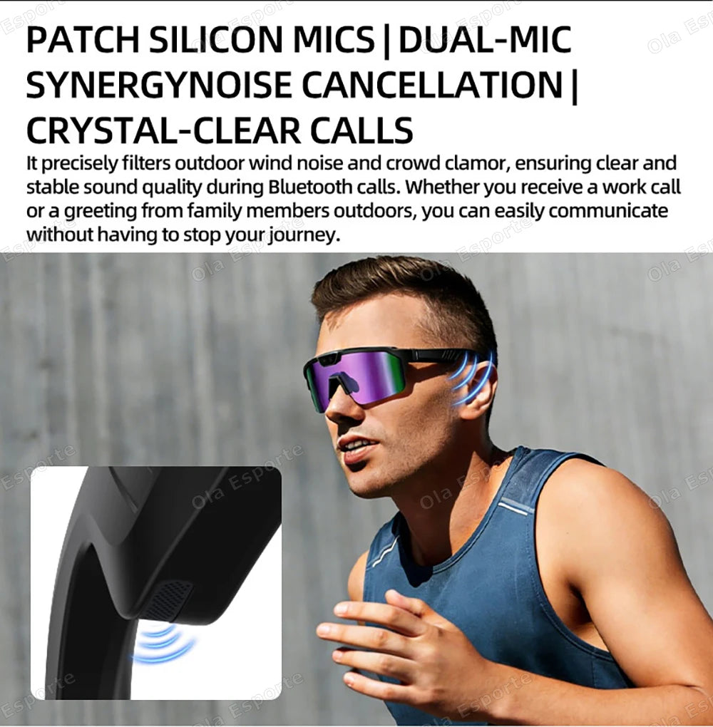2026 New AI Smart Shooting & Recording Glasses with 800W Camera HD Anti-shake Bicycle Riding Shooting Artifact Windproof Goggles