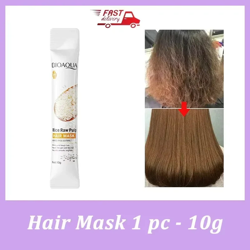 Rice Keratin Hair Mask – 5 Second Repair