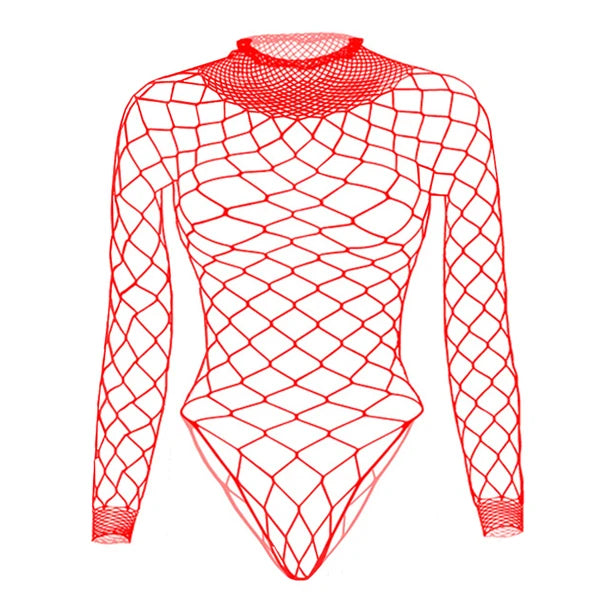Black Lace Bodysuit Tops For Women Off-Shoulder Hollow Out Mesh Sheer Body Top Female Hot Backless Nightclub Lingerie Top