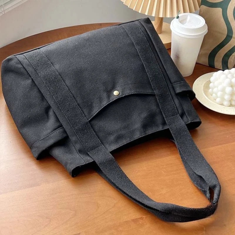 =Women’s Casual Canvas Commuter Tote Bag