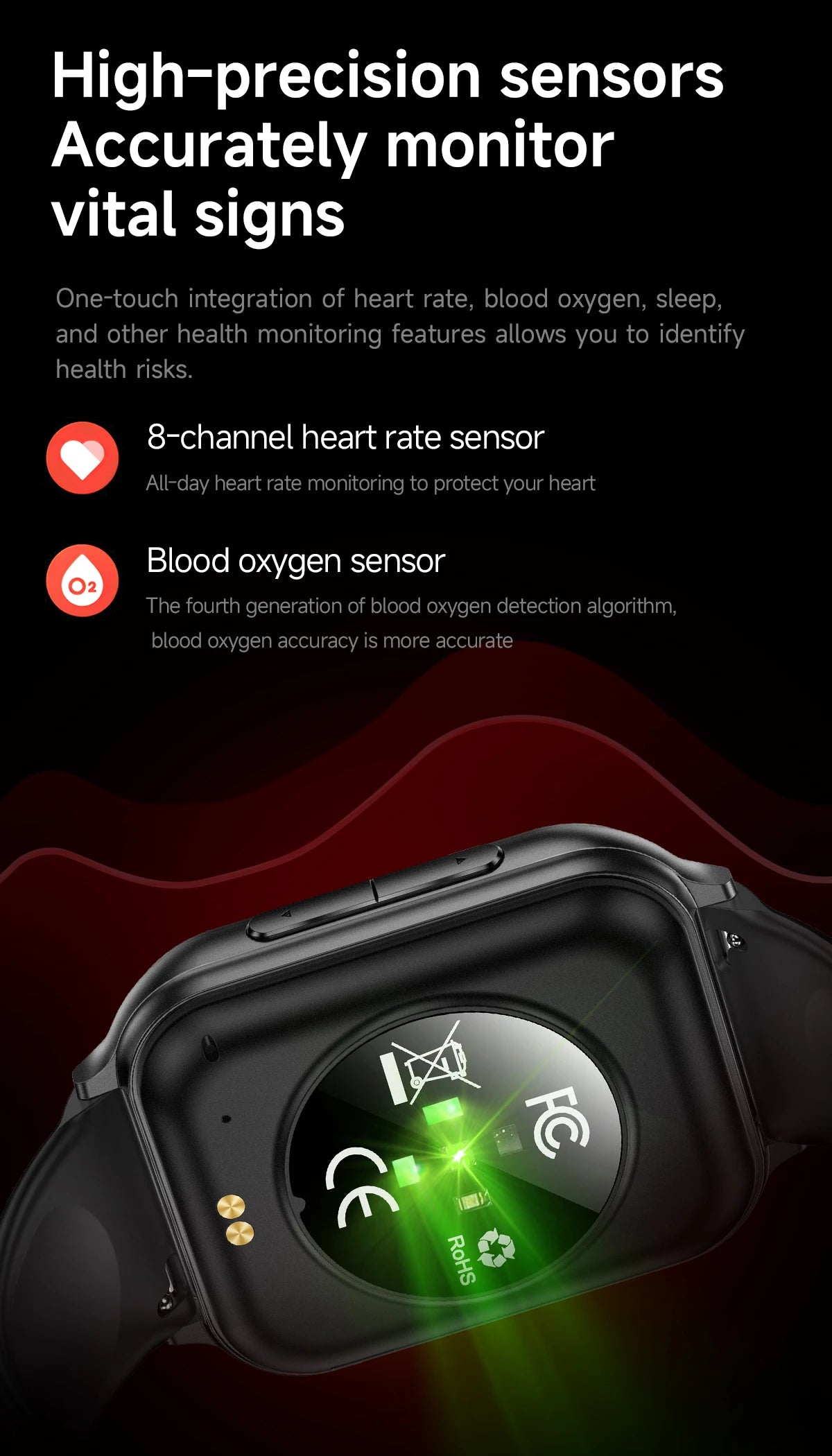 Bluetooth Call Fitness Smart Watch (2026 Model)