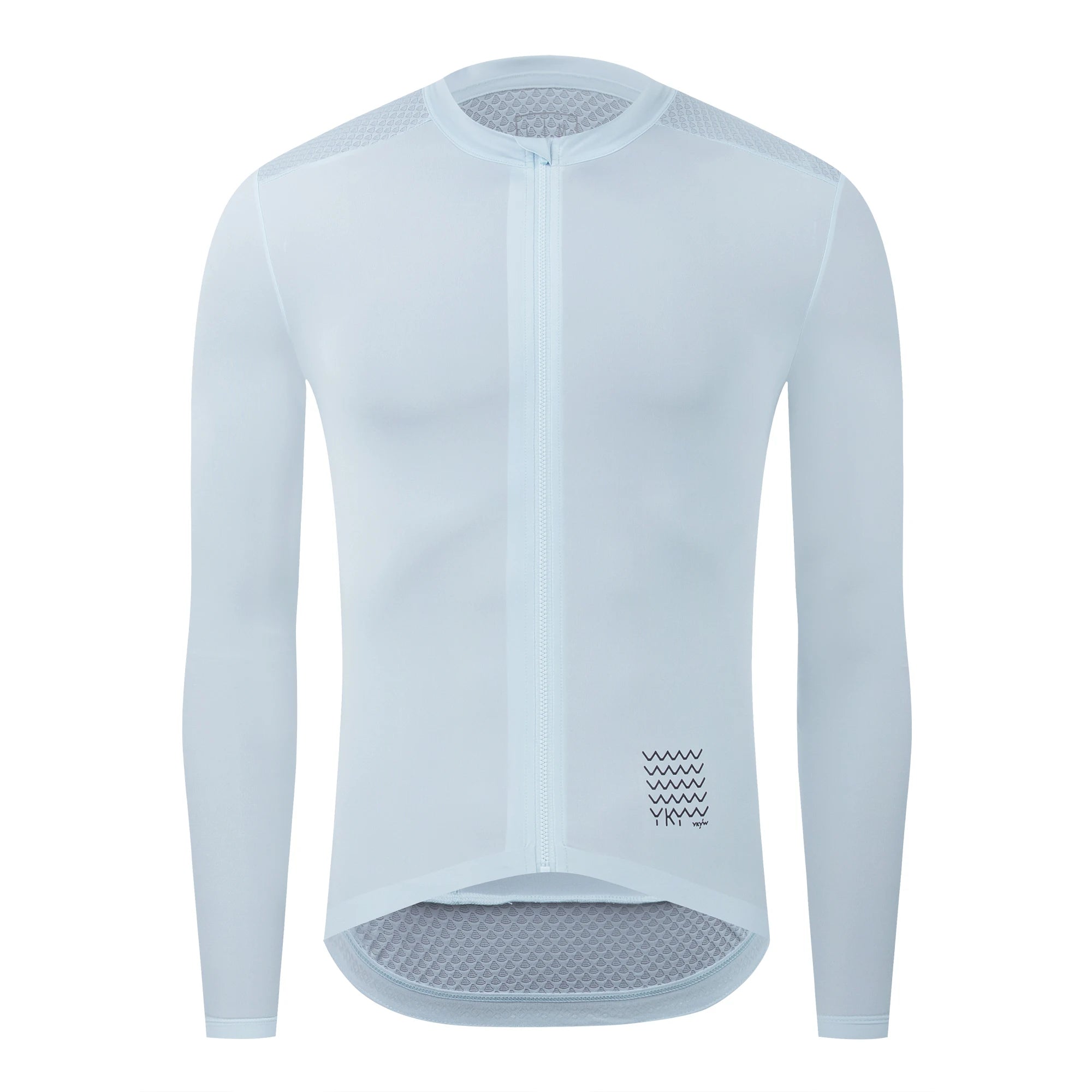 YKYWBIKE Men's Cycling Jersey Long Sleeve Bicycle Full Sleeve Jersey Breathable Road Bike Shirt Pro Team MTB Riding Clothes