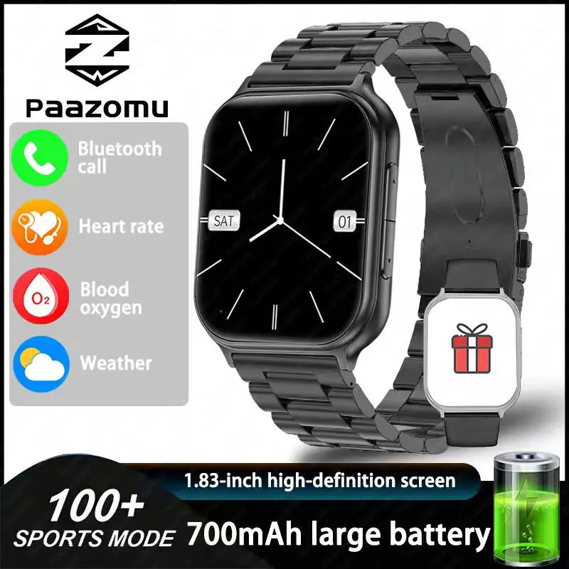 Bluetooth Call Fitness Smart Watch (2026 Model)