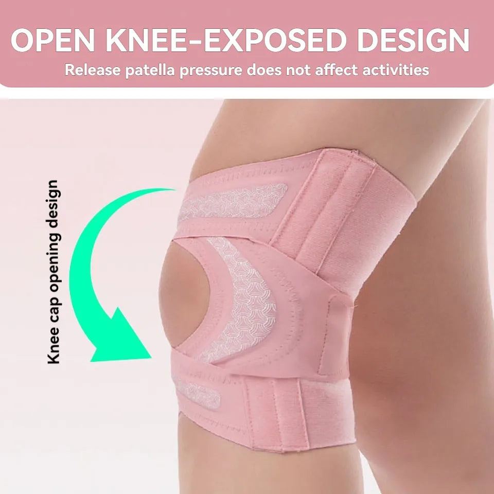 GTUBIKE 1PCS Thin Cross Sports Knee Brace Meniscus Protection Knee Support for Running Sports Non-Slip Compression Knee Sleeve