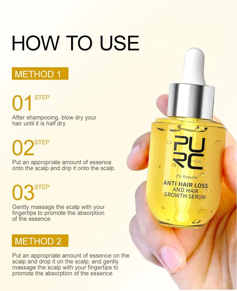 Ginger Hair Growth Essence Oil