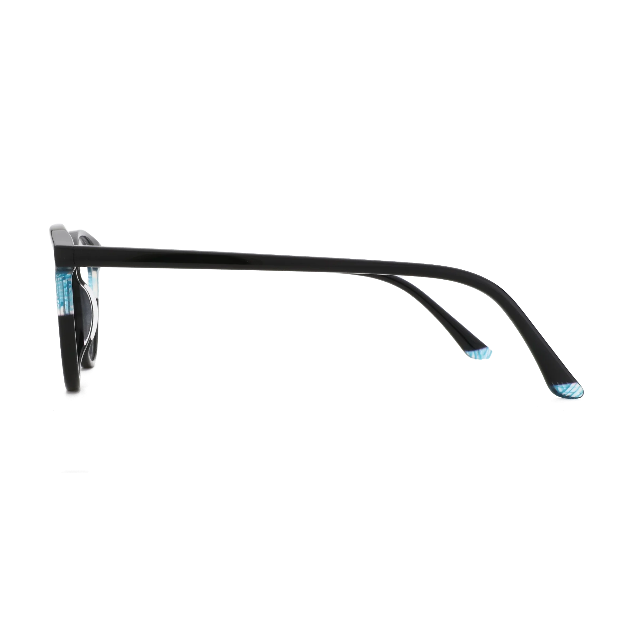 ZENOTTIC Fashion Unisex Round Non Prescription Optical Glasses Frame Clear Lens Comfortable Daily Casual Eyewear