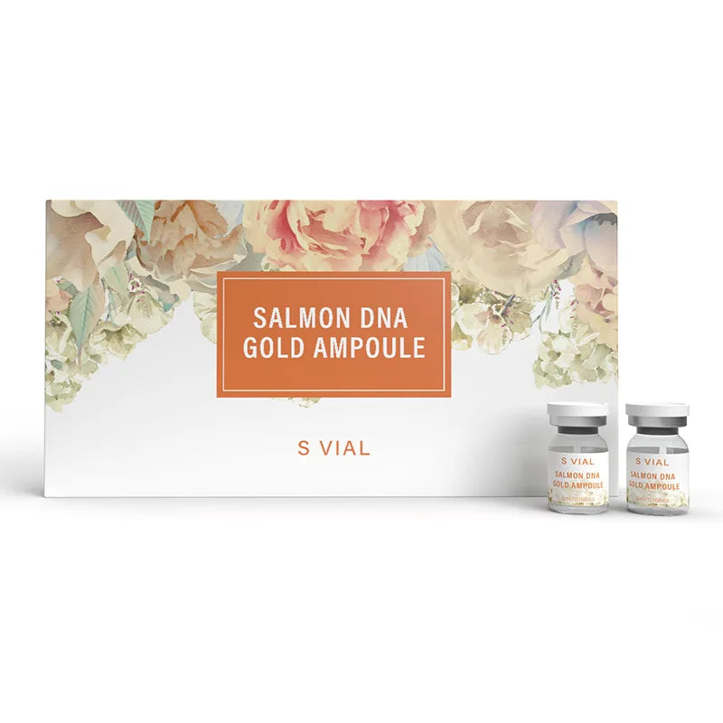 5ml High Salmon DNA Gold Ampoule Skin Booster Serum BB Cream Glow Beginner Starter Kit Face Skin Care Essence