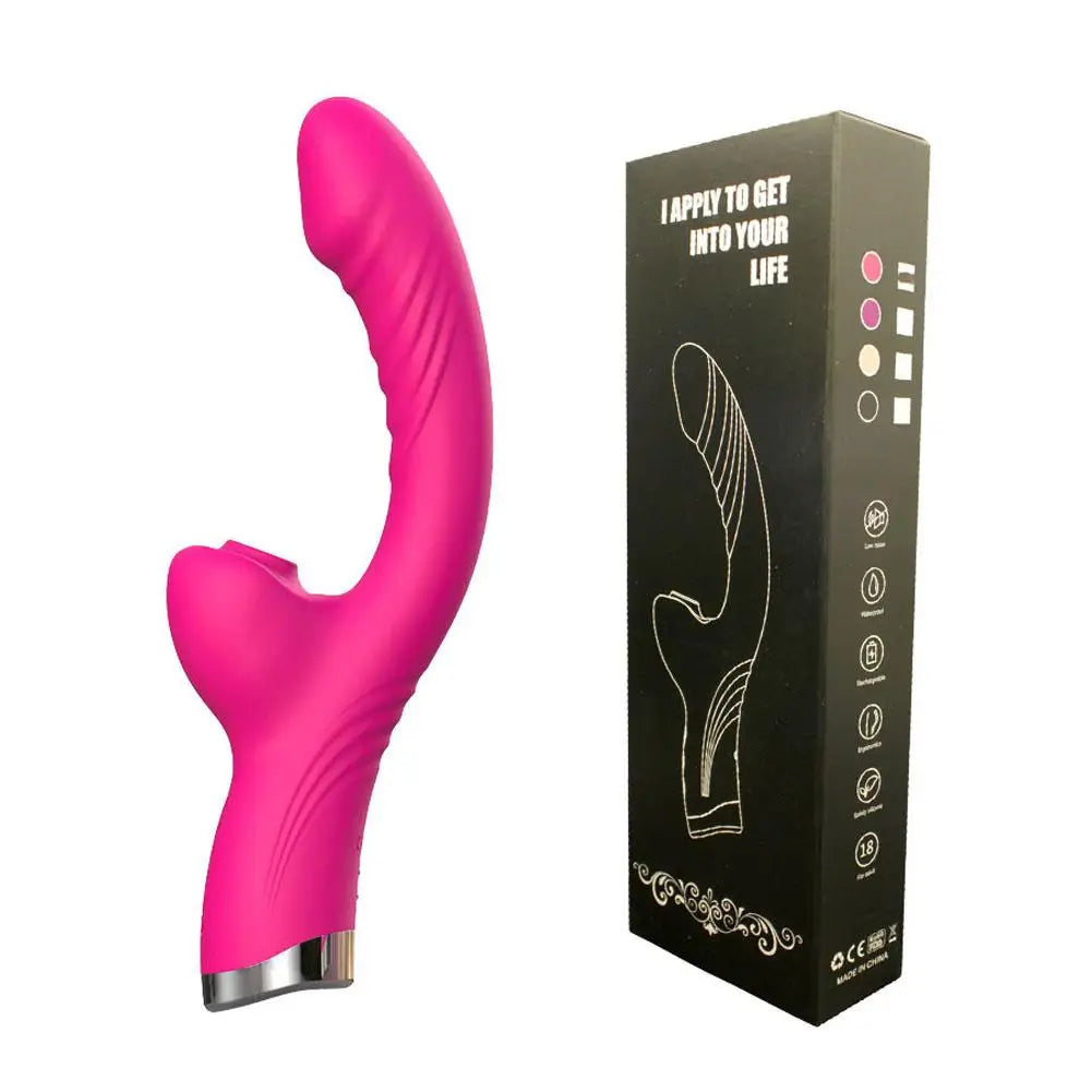 Vibrator For Women 2 In 1 Licking Machine Female G Spot Clitoral Stimulator Vibro Masturbator Goods Adult Women Sex Toys 18+