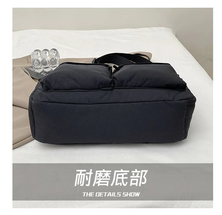 Spring and summer canvas bag women's new hot selling women's bag Youjia high-end sense one-shoulder crossbody bag light luxury n